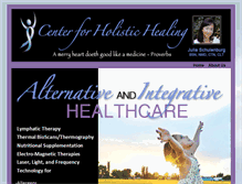 Tablet Screenshot of holistichealingjs.com